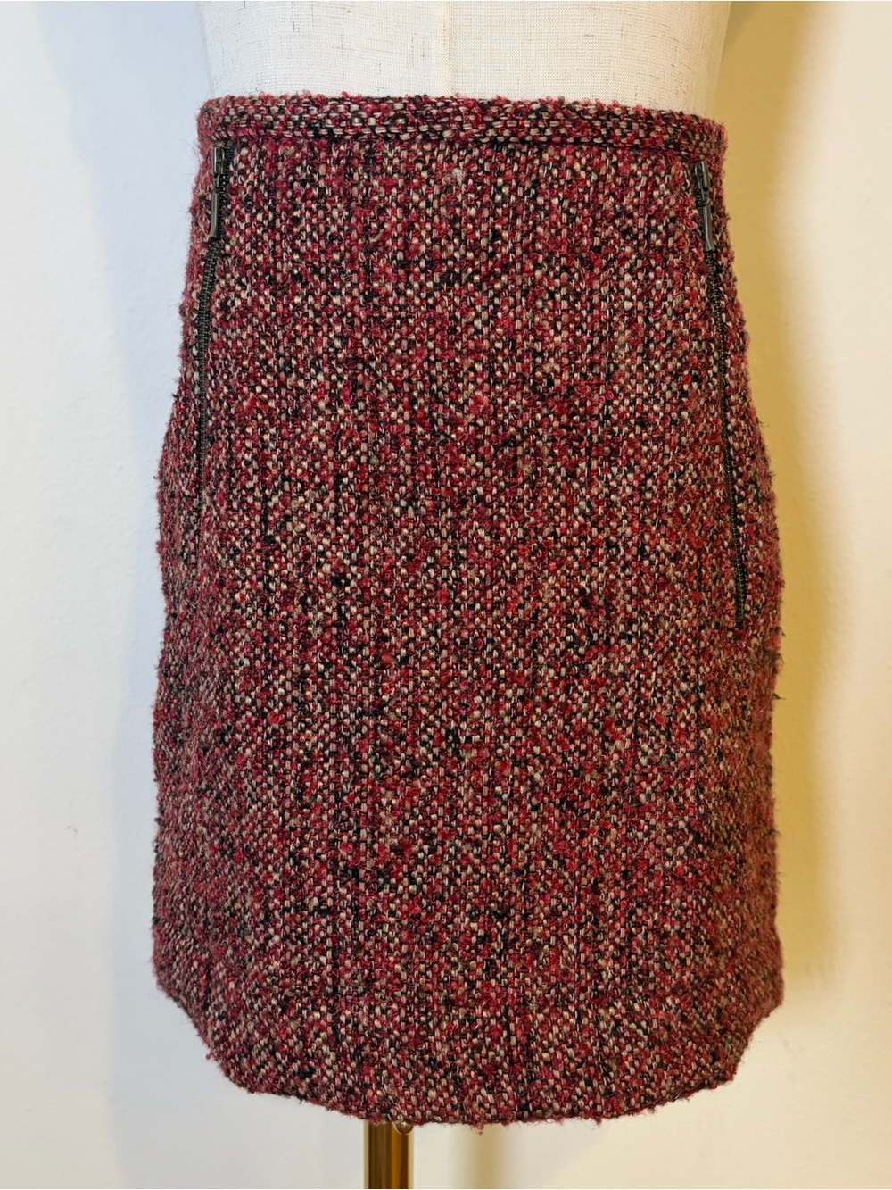 TV Show Prop Tweed Mini Skirt Girls Size 5/6
